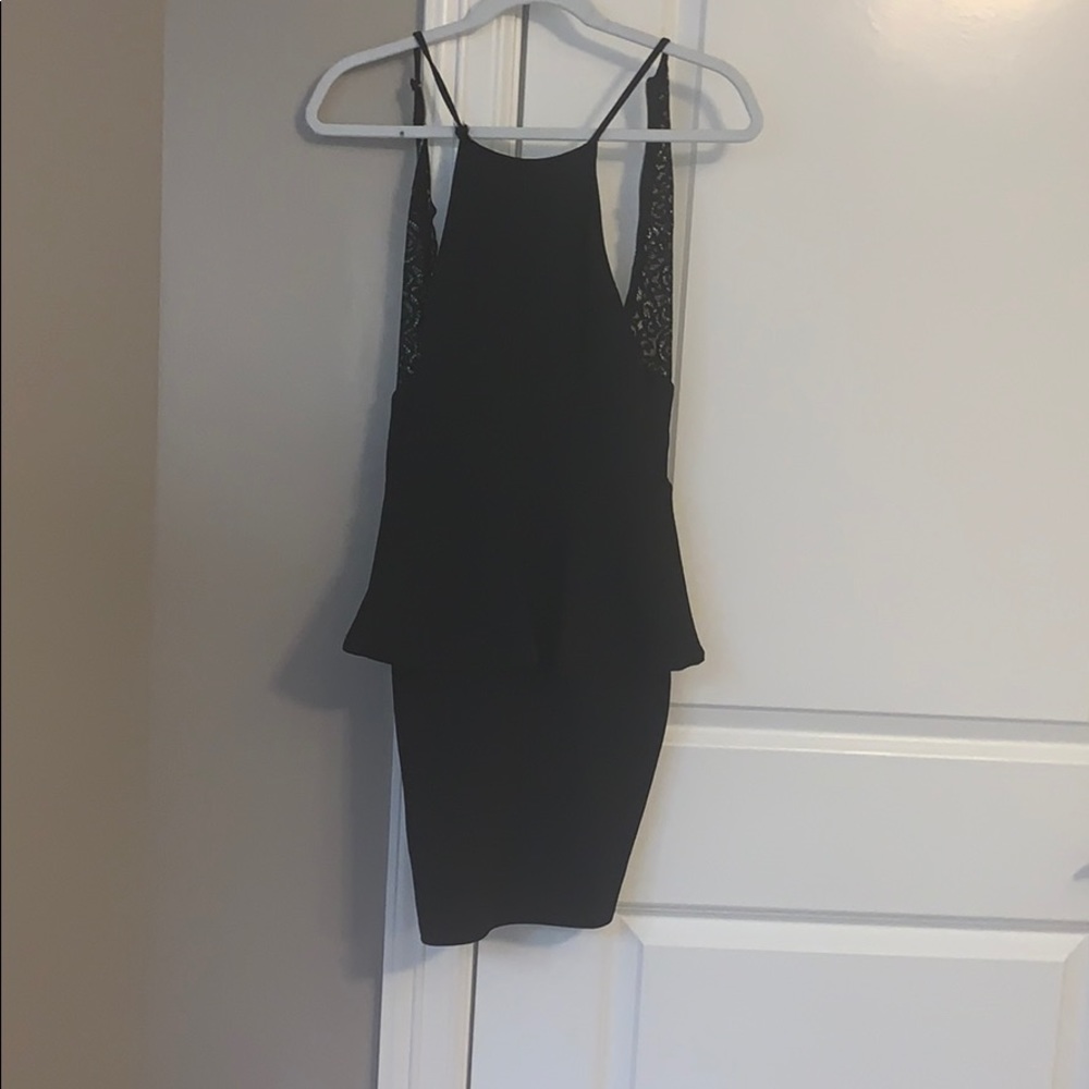 Black formal dress